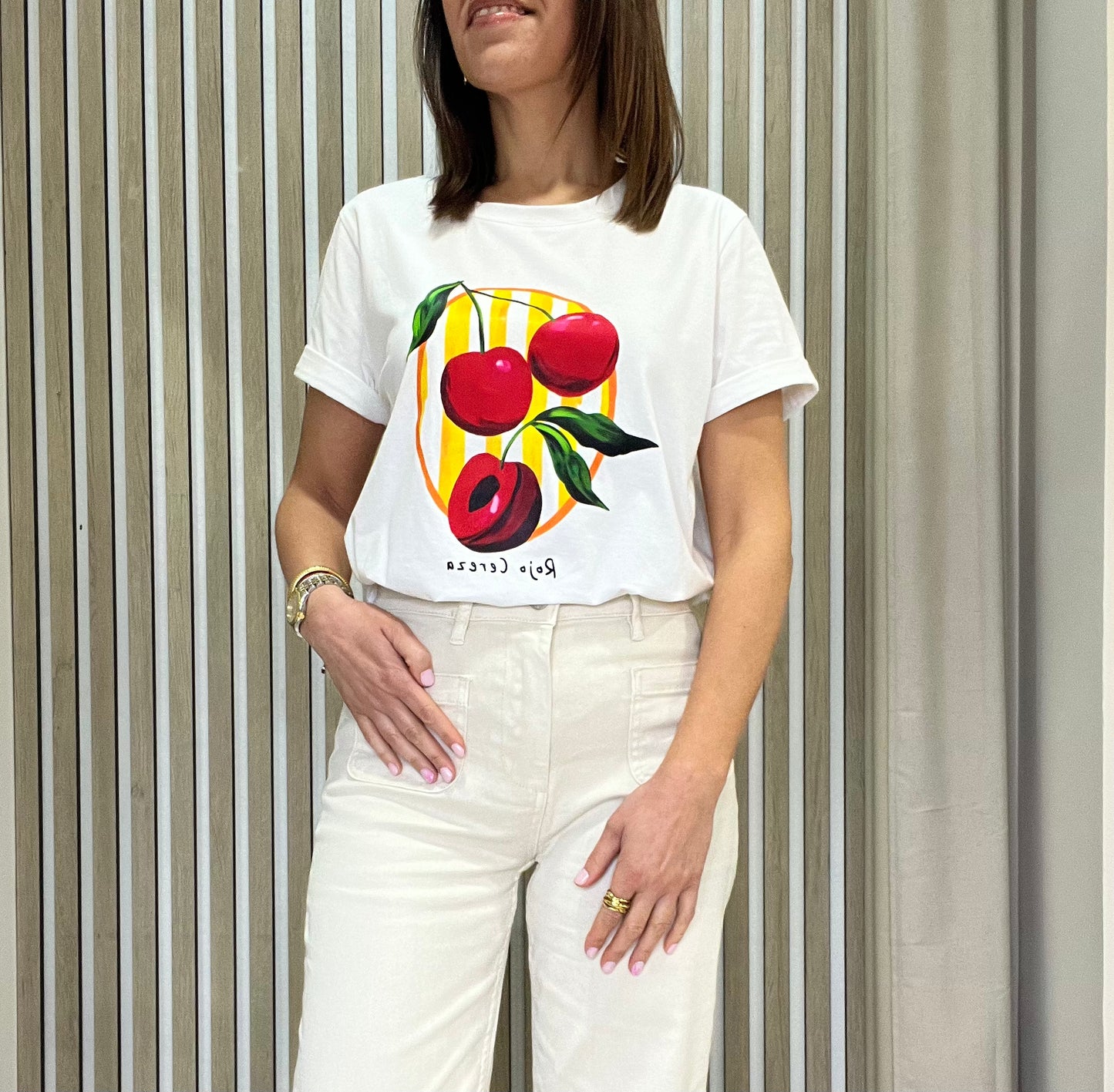 Camiseta Cereza